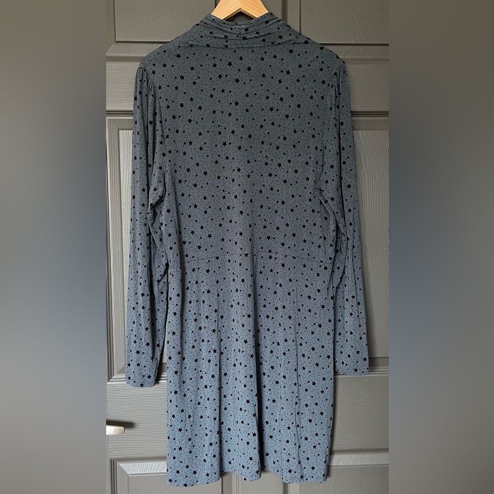 Boden Betty Starry Night Jersey Tunic Long Sleeve Dress Size 16L - Picture 6 of 12